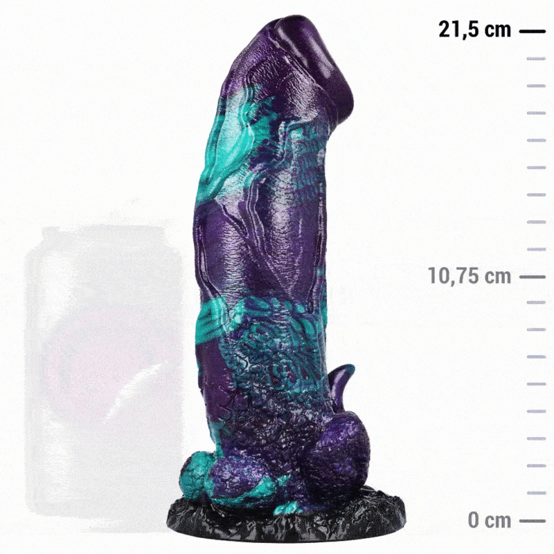 Epic - Basilisk Dildo Dubbel Schubben Plezier Grote Maat