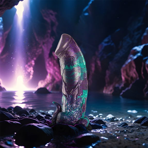 Epic - Basilisk Dildo Dubbel Schubben Plezier Grote Maat