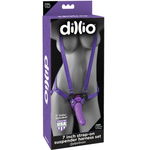 Stijlvol 7-Inch Strap-On Suspender Harnas Set