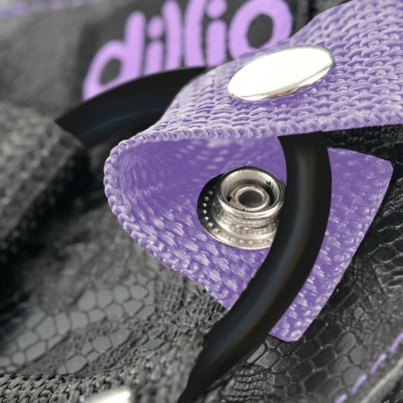 Dillio - Stijlvol 7-Inch Strap-On Suspender Harnas Set