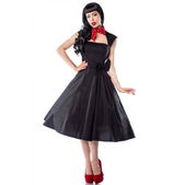 Rockabilly jurk zwart