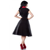 Rockabilly jurk zwart