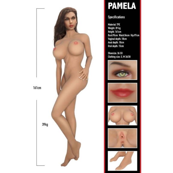 Banger Babe Pamela - Luxe Liefdespop van Premium Materia