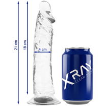 X Ray Clear Dildo - Fantastisch Realistisch Plezier