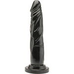 Realistische Dong 18 cm Zwart