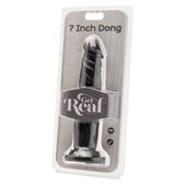 Get real - Realistische Dong 18 cm Zwart
