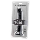 Get real - Realistische Penisvormige Dildo 20,5 cm Zwart