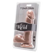 Get real - Realistische Dildo 18 cm met Ballen Huid