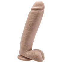Get real - Realistische Dildo 25,5 cm met Ballen Huid