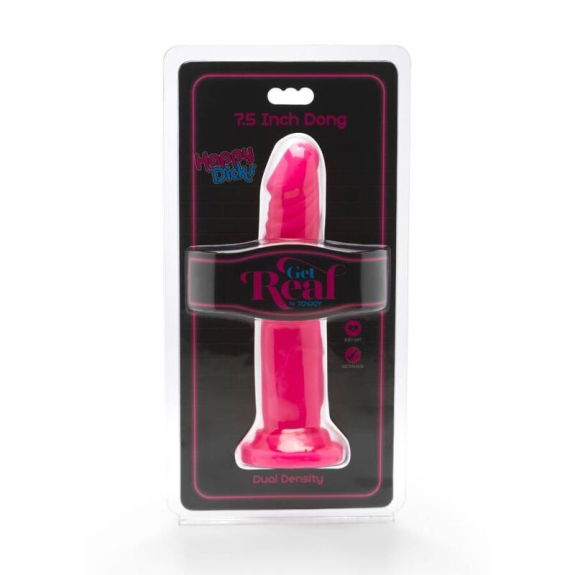 Get real - Happy Dicks Dong 19 Cm Roze
