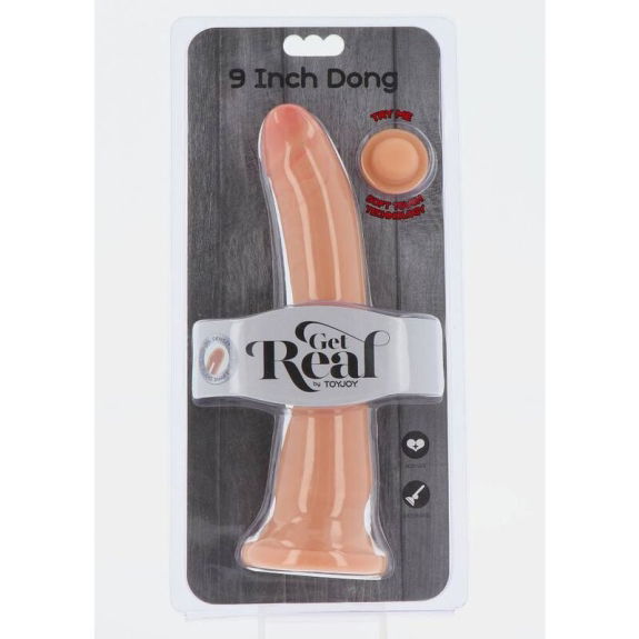 Get real - Dual Density Dong 20,5 cm Huidskleur