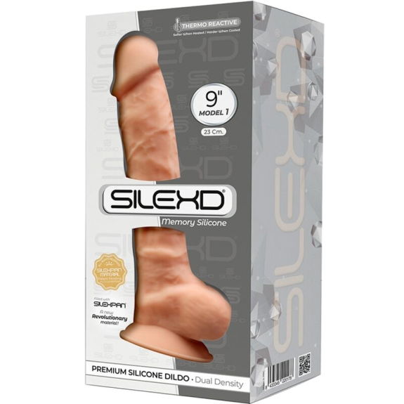 Realistische Dildo Premium Siliconen Silexd 23 cm