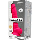 Realistische Dildo Premium Silexpan Siliconen Fuchsia 23