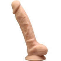 Realistische Dildo Met Silexpan Siliconen 17.5 cm
