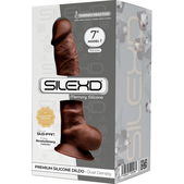 Realistische Penis Premium Silexpan Siliconen Bruin 17.5