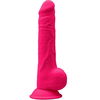 Realistische Penis Premium Silexpan Siliconen Fuchsia 24