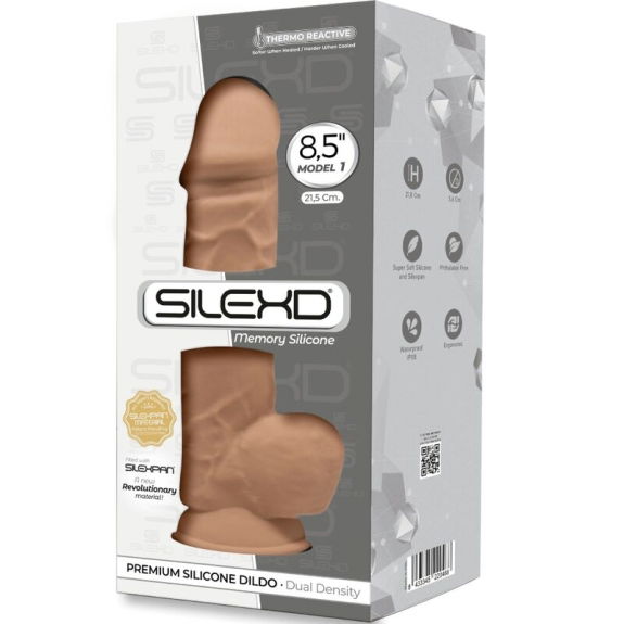 Model 1 Realistische Penis Premium Silexpan Siliconen Ka