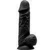 Realistische Penis Premium Silexpan Siliconen Zwart 21.5