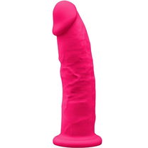 Realistische Dildo - Model 2 Silexpan Siliconen Fuchsia 