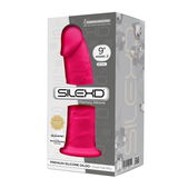 Realistische Dildo - Model 2 Silexpan Siliconen Fuchsia 