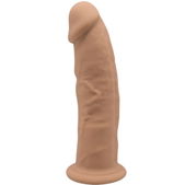 Realistische 19 cm Premium Siliconen Dildo Caramel