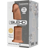 Realistische 19 cm Premium Siliconen Dildo Caramel