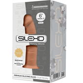 Realistische Dildo Premium Silexpan Siliconen Karamell 1