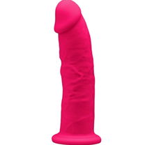 Realistische Dildo - Premium Silicone Fuchsia 15 cm
