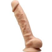 Realistische Dildo van Silexd 20 cm met Silexpan Silicon