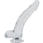 Stallion Realistic Dildo Transparent 22 cm