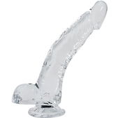 Alive - Stallion Realistic Dildo Transparent 22 cm