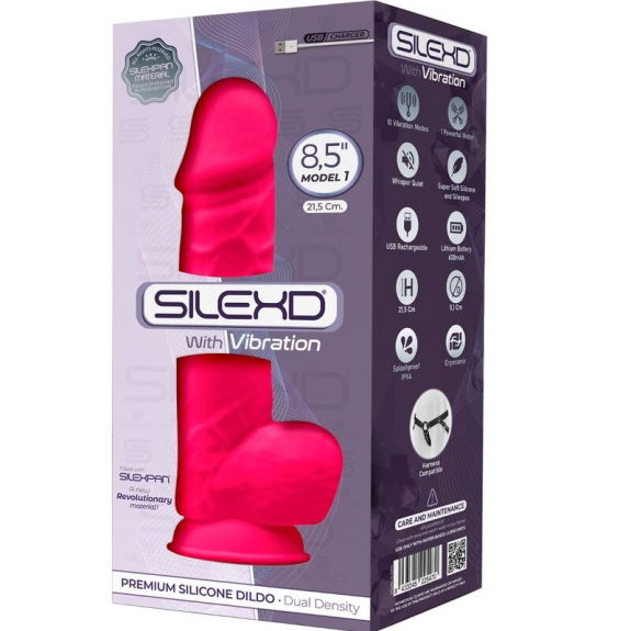 Realistische Siliconen Vibrator - Model 1 - Silexd Fuchs