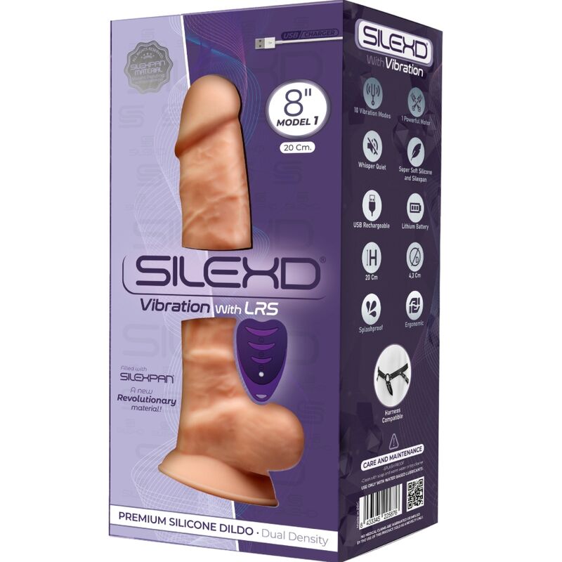 Realistische Penis Vibrator Siliconen Premium Silexpan 2 - afbeelding 3