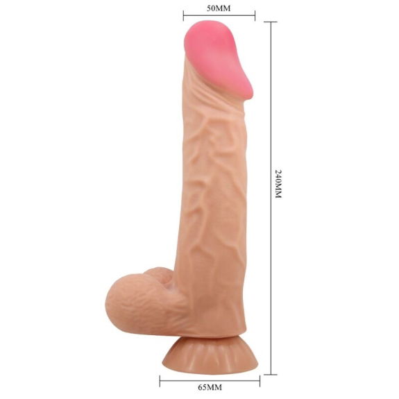 Schuifhuid Serie Realistische Dildo Met Zuignap Huid 24 