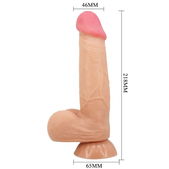 Sliding Skin Series Realistic Dildo With Sliding Skin Su