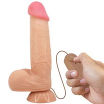 Sliding Skin Series Realistic Dildo With Sliding Skin Su