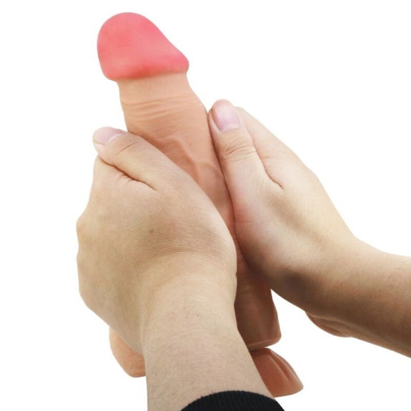 Sliding Skin Series Realistic Dildo With Sliding Skin Su