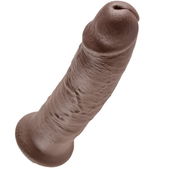 Realistische 25.4 cm Bruine Dildo met Zuignap