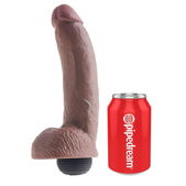 Realistische Bruine Ejaculator Penis 22.86 cm