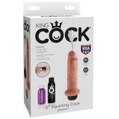 King cock - Realistische Spuitende Dildo - 15.24 cm
