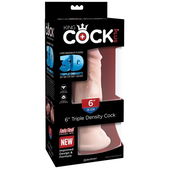 King cock plus - Triple Density Dildo 15 cm