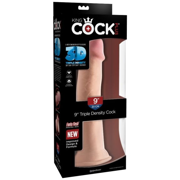King cock plus - Triple Density Dildo 23 cm