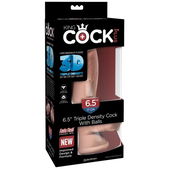 King cock plus - Triple Density Dildo 14 Cm