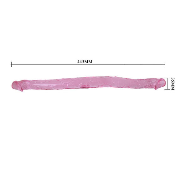 Baile anal - Dubbele Penetratie Dildo 44.5 CM