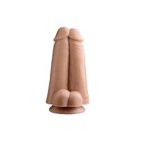 Tom of Finland - Dubbele dildo met zuignap