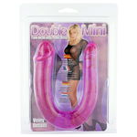 Flexibele Jelly Penis Met Twee Koppen