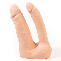 Roze Kamer - Realistische Arthus Dubbele Dildo Flesh 17C