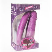Pink Room - Realistische Dildo Paars 17CM/15.5CM