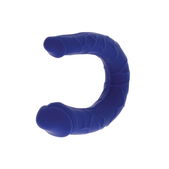 Get real - Realistische Mini Dubbele Dong Blauw