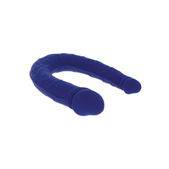 Get real - Realistische Mini Dubbele Dong Blauw